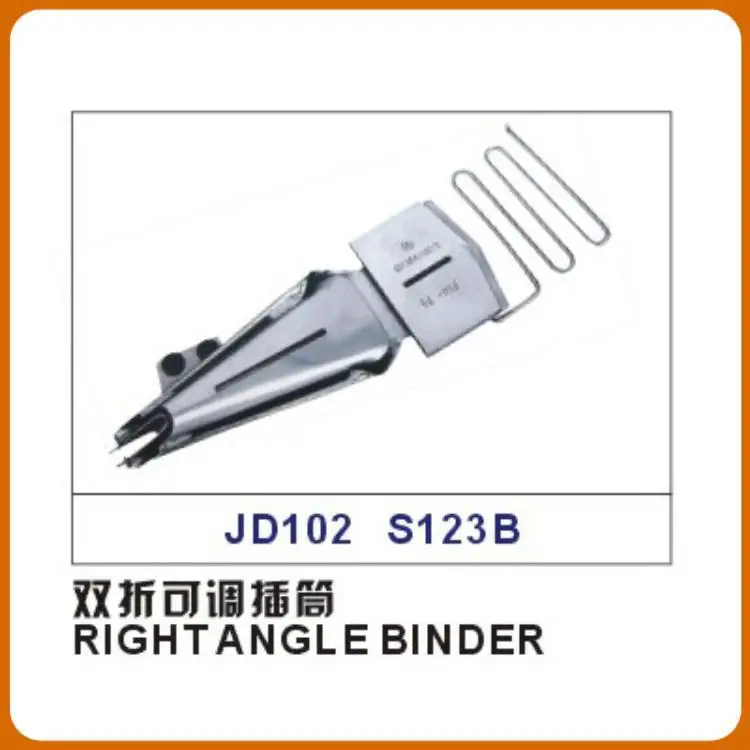 RIGHT ANGLE BINDER Pull cylinder sewing machine double adjustable cylinder pull rod knitted T-shirt collar wrapping machine