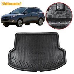 Buildreamen2 For Hyundai Tucson (LM) IX35 Car Trunk Mat Luggage Floor Tray Boot Liner Cargo Carpet 2010 2011 2012 2013 2014 2015