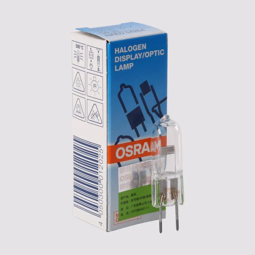 For 10pcs,Mediland operation room surgical lights,Blue coating Osram HLX 64642 24V150W G6.35 bulb,HLX64642 24V 150W