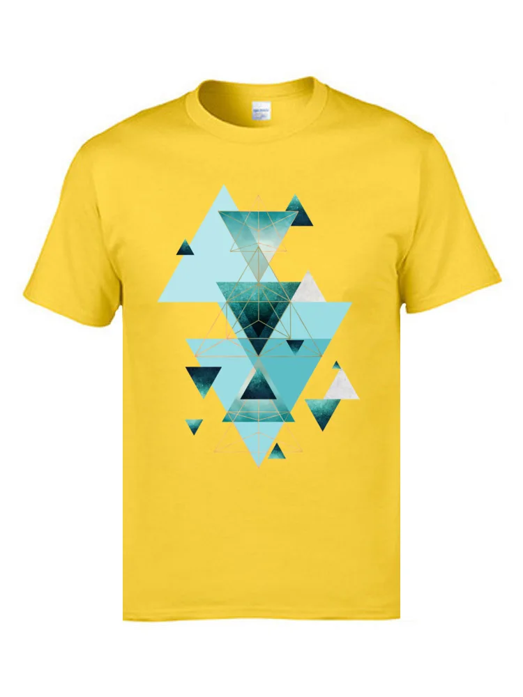 Geometric Compilation Graphic T Shirts Mens Casual Tops & Tees Simple Style Print Cheap T Shirt New Listing Short Sleeve Clothes