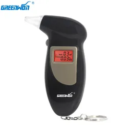 GREENWON เครื่องทดสอบแอลกอฮอล์ Breath Alcohol Tester Breathalyzer Breathalyser เครื่องทดสอบแอลกอฮอล์