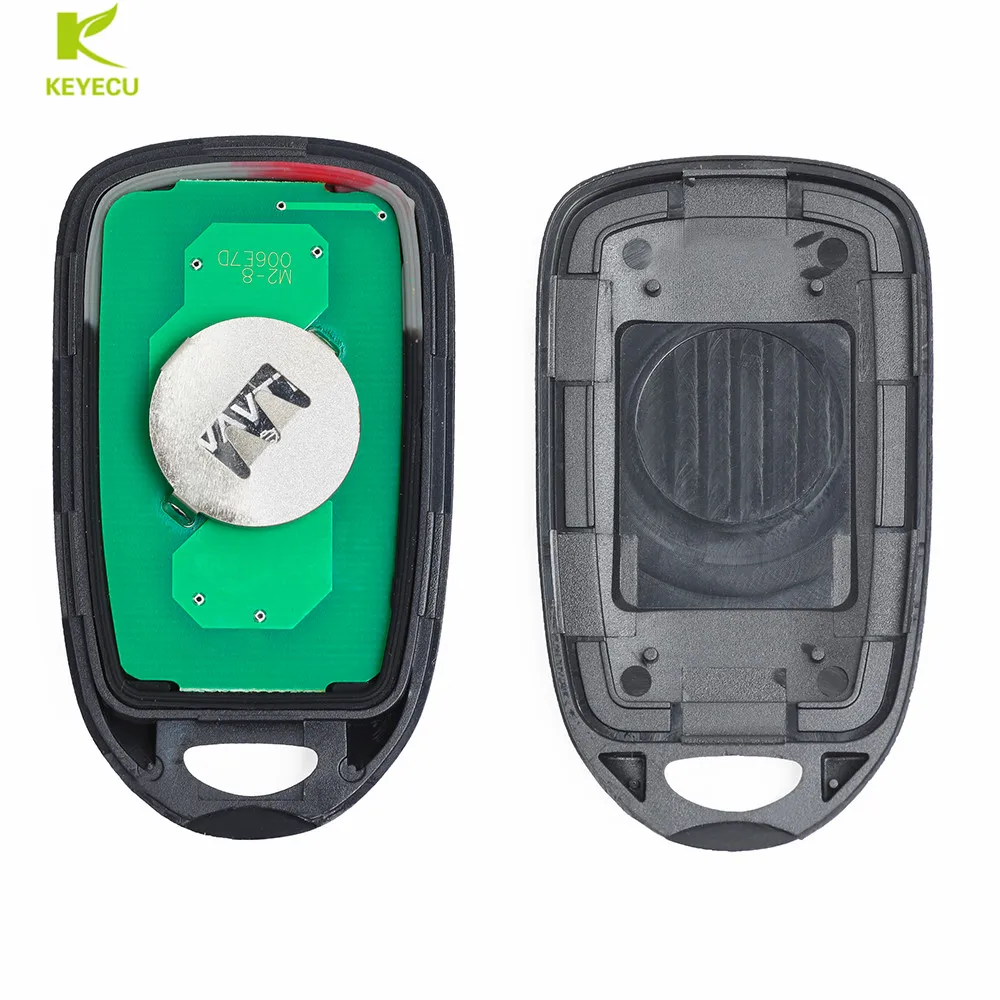 KEYECU New Keyless Entry Remote Fob Chiave Dell\'automobile di 4 Pulsante per 2004-2008 Mazda RX8 FCC ID: KPU41805 Modello 41848