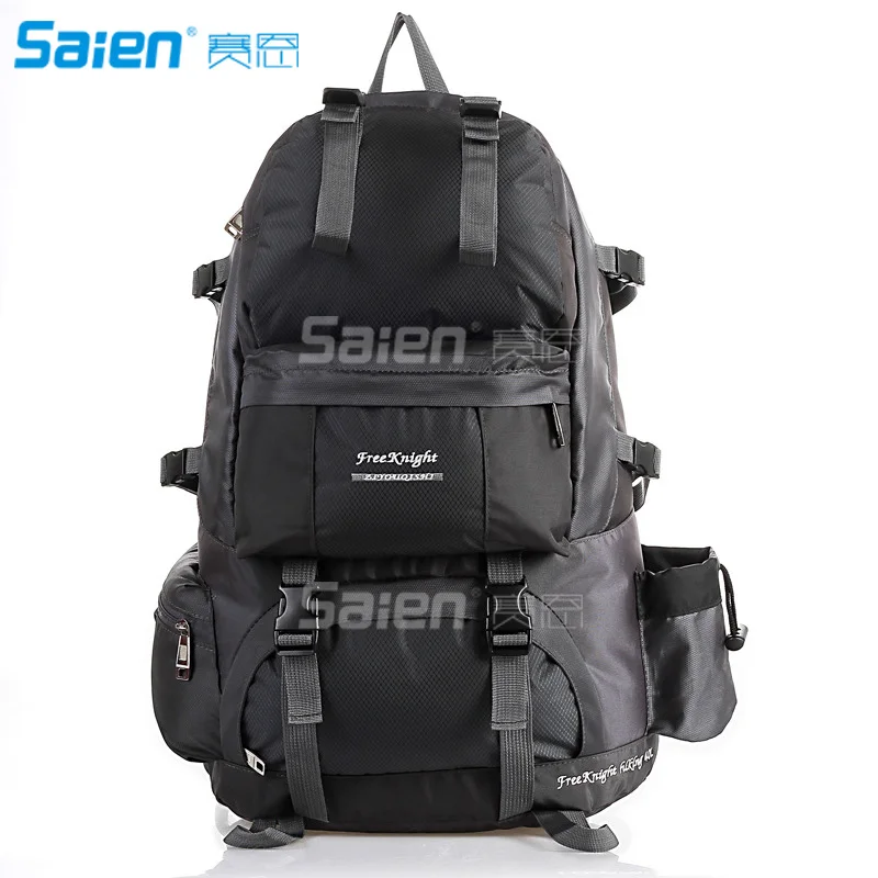 

Outdoor Hiking Backpack 50L - Weekend Pack w/ Waterproof Rain Cover & Laptop Compartment - for Camping, Travel, Hiking