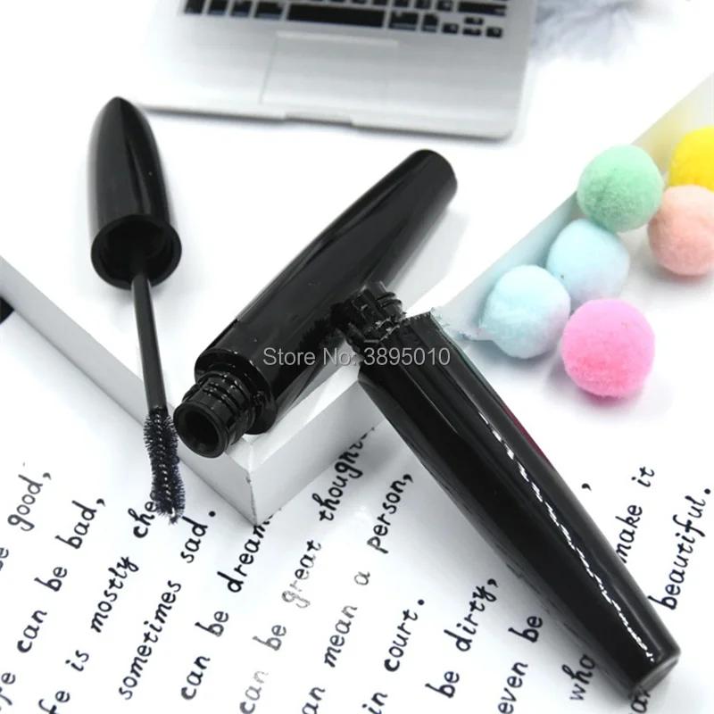 Mascara Tube with Black Cap Make up Cream Tube 5ml Black Empty Eyeliner Tube F492