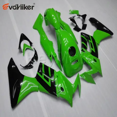 오토바이 페어링 풀 세트 CBR125R 2004 2005 녹색 사용자 정의 색상 CBR 125 R 04 05 페어링 키트 교체 바디 커버