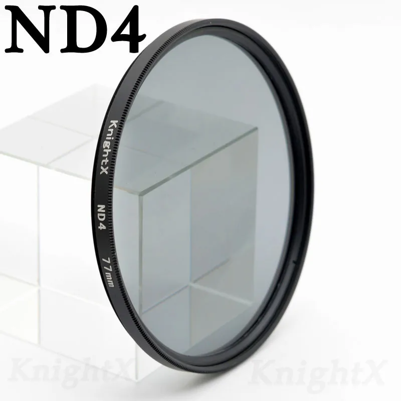 KnightX ND ND2 ND4 ND8 ND16 UV 49 52 55 58 62 67 72 77 color lens Filter for Canon EOS 1100D 700D 650D 600D 18-55mm camera hoya