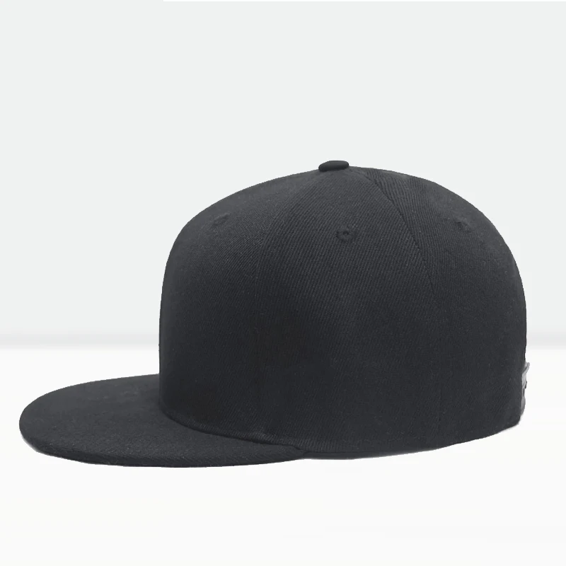 Hot 2017 Brand New czapka typu Snapback czapka z daszkiem mężczyźni i kobiety regulowany Hip Hop czarne wywijane czapki baseballowe kapelusze Gorras