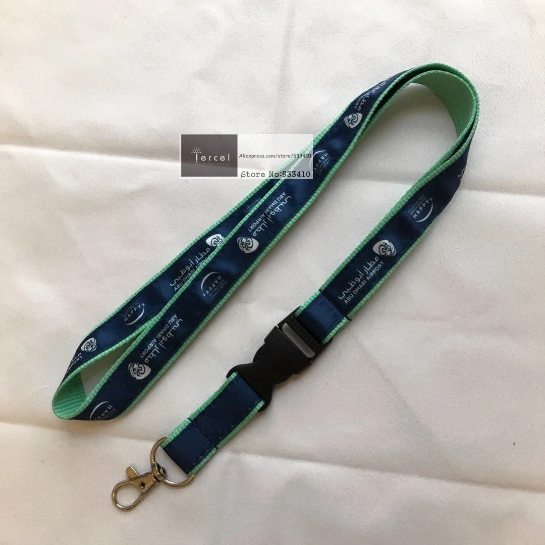 

150pcs/lot customized neck lanyards printed your logo DHL express free shipping