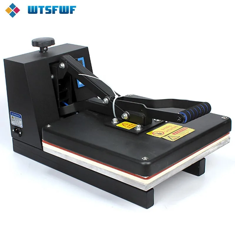 Fastshipping Wtsfwf 40*60CM High Pressure Heat Press Printer Machine 2D Thermal Transfer Printer for Tshirts Cases Pads Printing