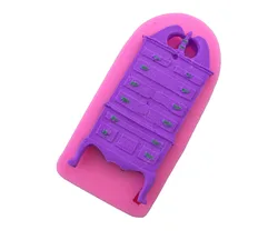 New European Style Furniture Liquid Silicone Mold Cake Mold  Colour Random E131