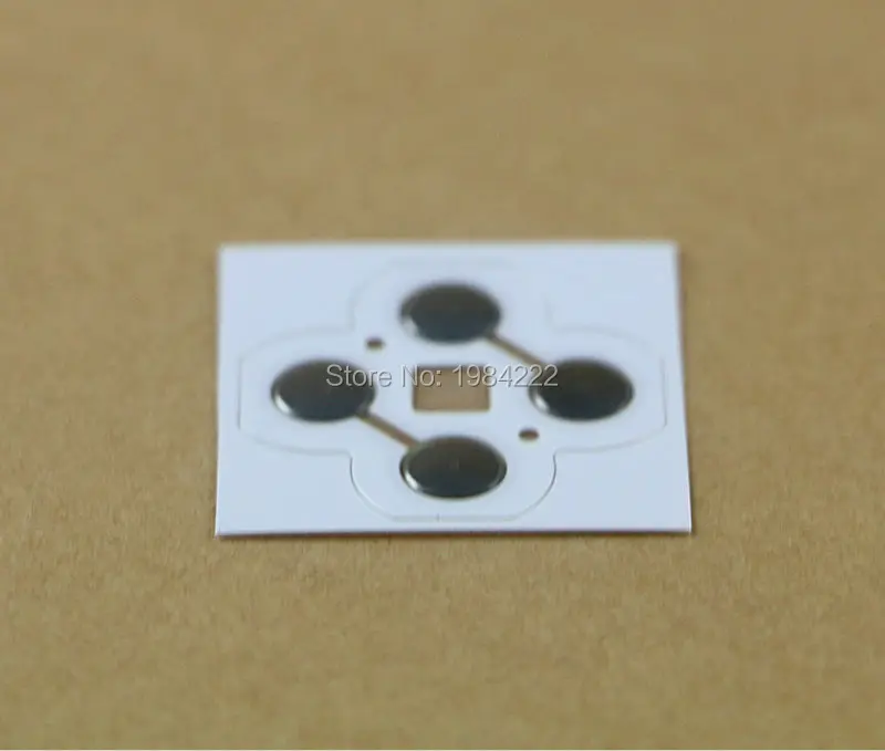 100pcs/lot For NEW 3DS Controller D Pads D-Pad Metal Dome Snap PCB board button Conductive fIlm Electro Set ABXY Buttons