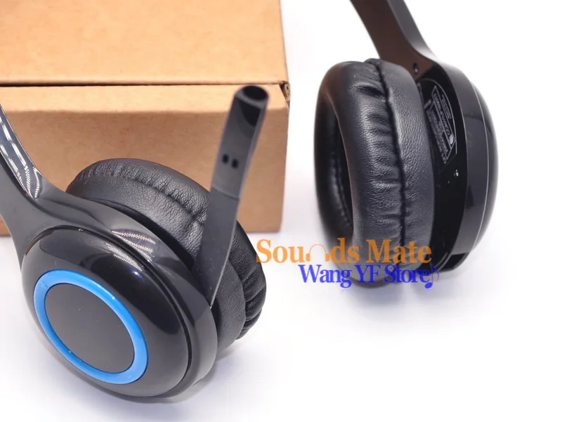 Almohadilla suave y gruesa para auriculares Logitech H600 H609, cojín de espuma, 1 par, izquierda y derecha