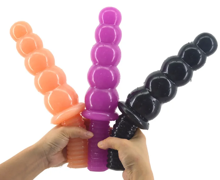 FAAK 30cm*5.8cm Anal Sex Toys Sexuales Anal Plugs Butt Plugs Huge Anal Dildo Long Butt Plug Beads with screw Handles Adult Toys