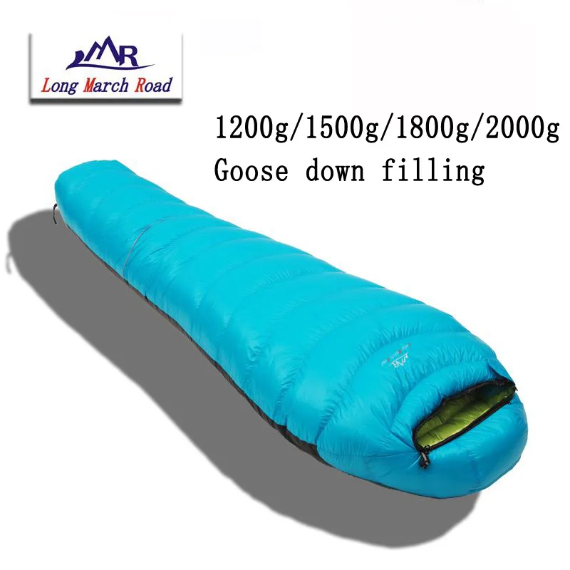 

LMR Brand Ultralight Can Be Spliced Filling 1200g/1500g/1800g/2000g White Goose Down Sleeping Bag