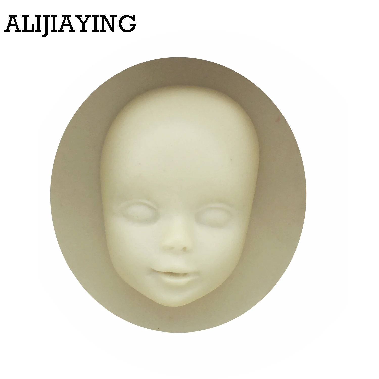 M0936 3D Baby Face Silicone Mold Cake Decoration tools Fondant Cake 3D Mold Food Grade Silicone