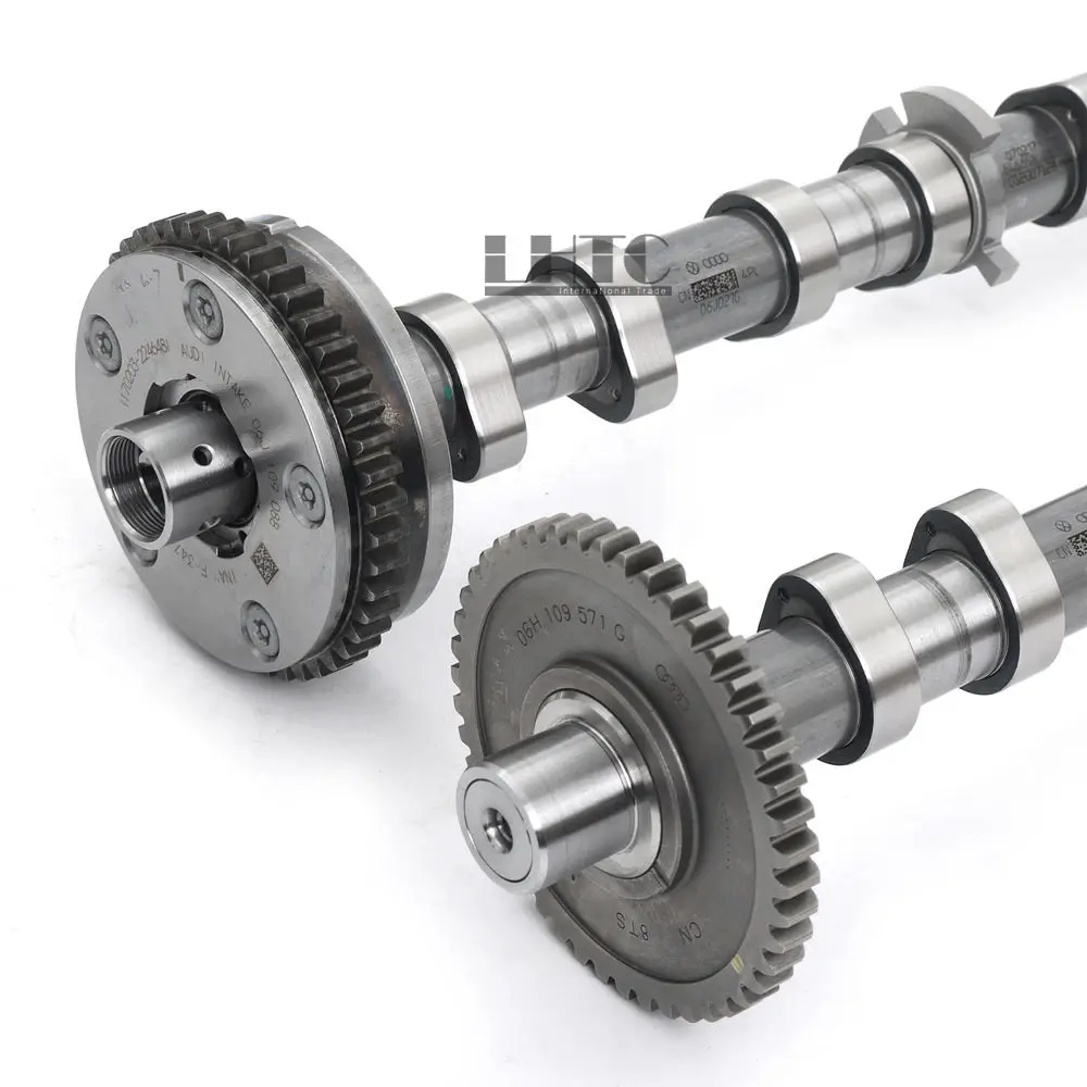 Free expedited ship Genuine Intake Exhaust Camshaft Timing Gear Set For V W AUDI SKODA 1.8 2.0 TFSI