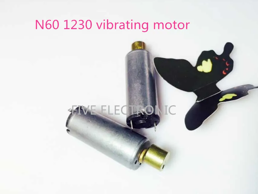 

FREE SHIPPING! N60 Strong magnetic DC motor,1230 Vibrating motor, use for camera / DIY MODELS/TOYS