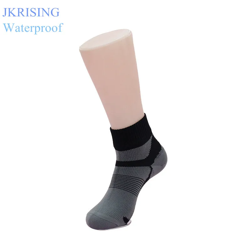 JKRISING Comfortable Warm Waterproof Socks Cool Cotton Spandex Socks Breathable Windproof Sock