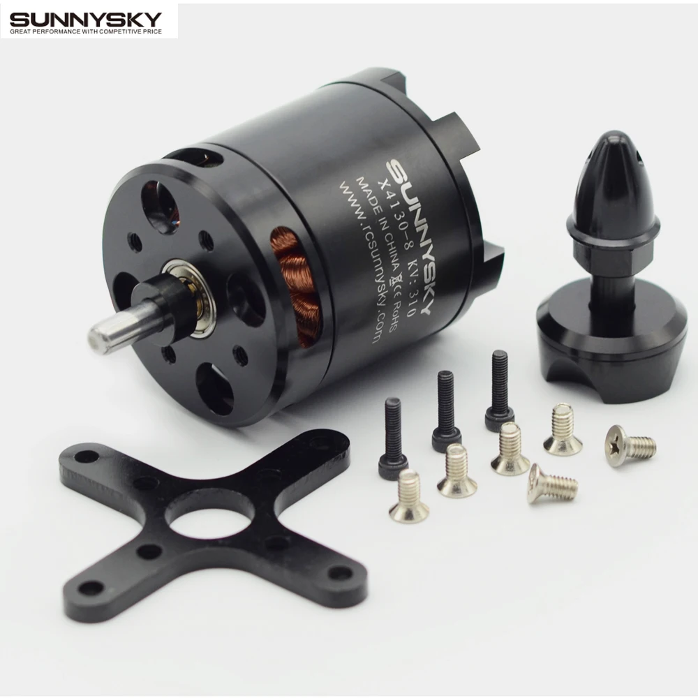 SunnySky X4130 275KV 310KV 380KV High Effectiveness Brushless Motor for 3D Stunt Drone