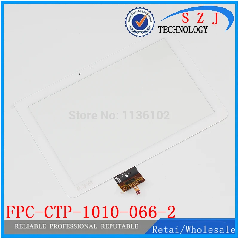 

New 10.1'' inch touch screen Panel FPC-CTP-1010-066-2 Free shipping Black or White