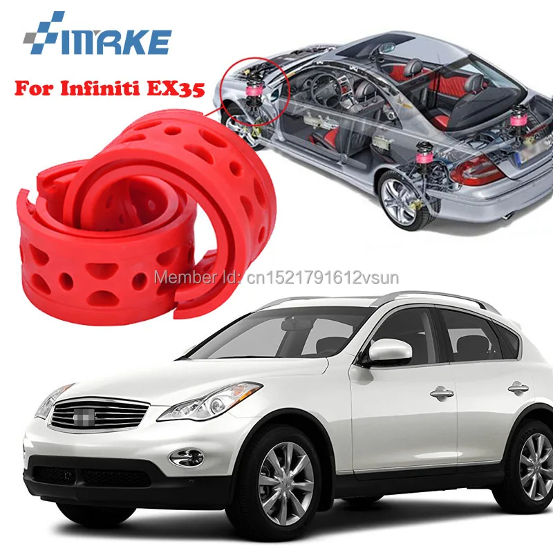 

smRKE For Infiniti EX35 High-quality Front /Rear Car Auto Shock Absorber Spring Bumper Power Cushion Buffer