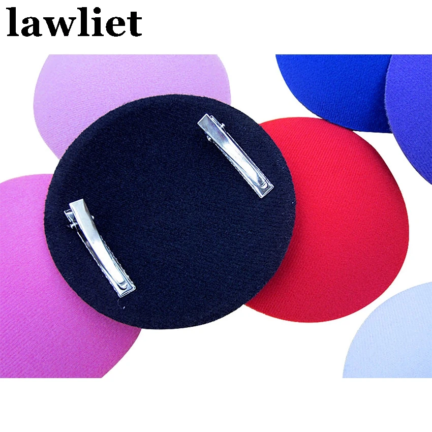 2pcs Mini Top Hat Round Millinery Hat Fascinator Base Party Women DIY Hair Accessories Wedding Headpiece Dance Headwear Base