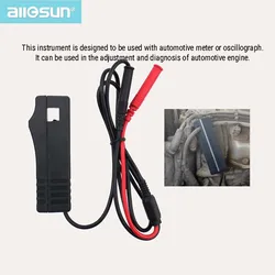 Pro Inductive Pickup Signal Sampling Clamp Lead Engine System Car/Vehicle Accessories/Parts Work with Multimeter allsun EA103