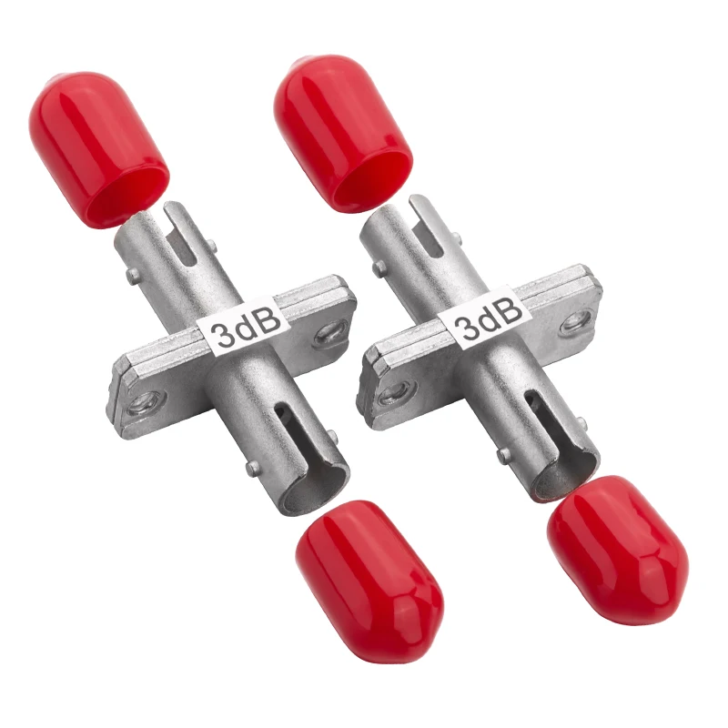 Оптический аттенюатор ST мама-мама FF фиксированный адаптер Тип ftth оптоволоконный коннектор 2 3 5 7 10 15db SM одномодовый 10 шт.