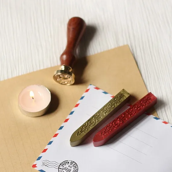 Personalized Initials wax seal stamp Custom Wedding Double Monogram wax stamp