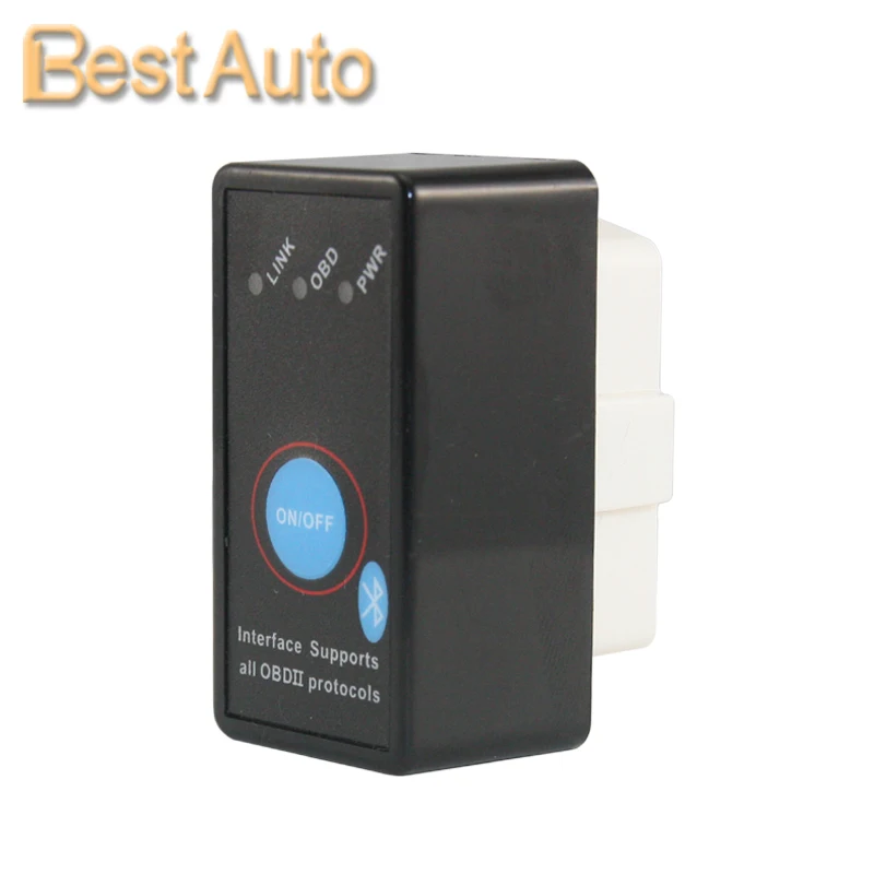 

Мини ELM327 V2.1 OBD 2/OBD II Bluetooth Автомобильный/автоматический сканер с поддержкой системы Android с выключателем питания