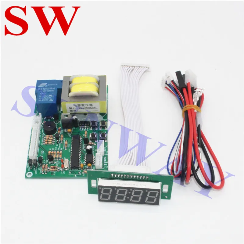 JY-16 220V arcade coin operated Timer board Timer Control Board Power Supply For coin acceptor coin operated