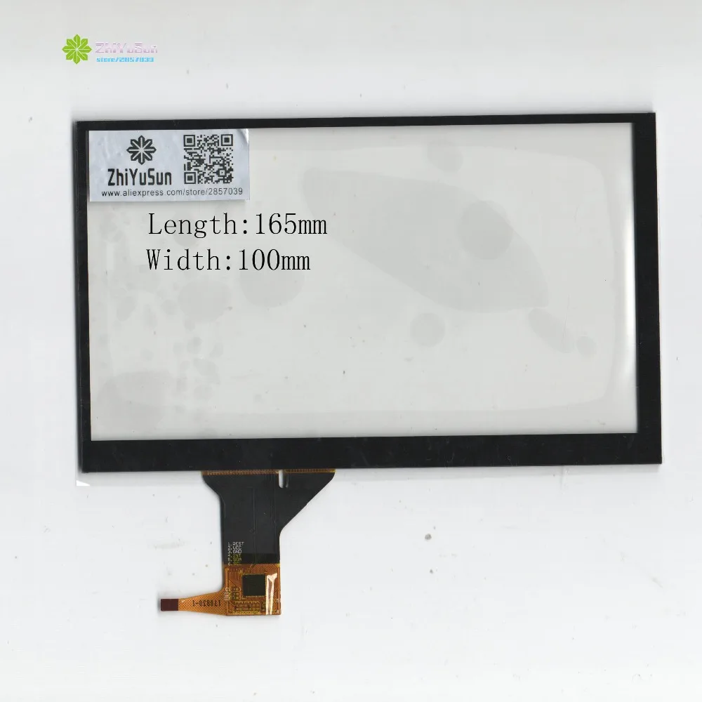 

ZhiYuSun 170830 7inch NEW 165mm*100mm touch screen panel 165*100 TOUCH glass sensor Capacitive touch screen