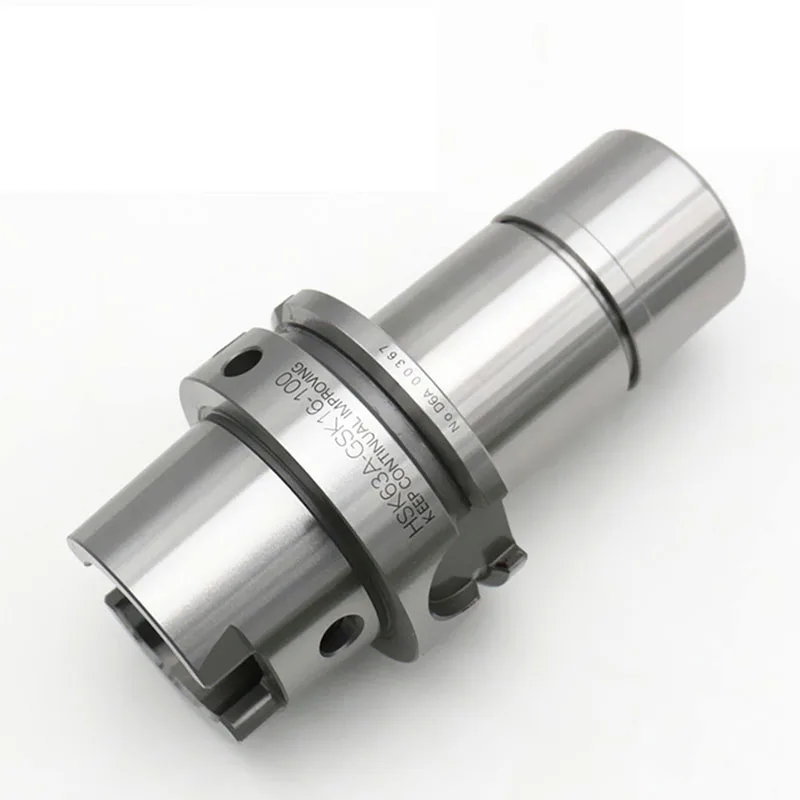 HSK63A-GSK10-60/SK10-60 HSK63A-GSK16-120L high speed collet chuck toolholder for CNC lathe mill G2.5 30000RPM