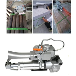 Poly Strap Banding Machine Packing AQD-19 Pneumatic Strapping Tool With Friction Welding For 13-19MM PP PET Tape Wholesale Price