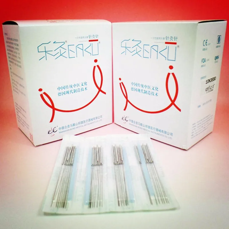 

500pcs EACU acupuncture needle with tube moxibustion disposable sterile acupuncture needles Tube needle Germany tech needle