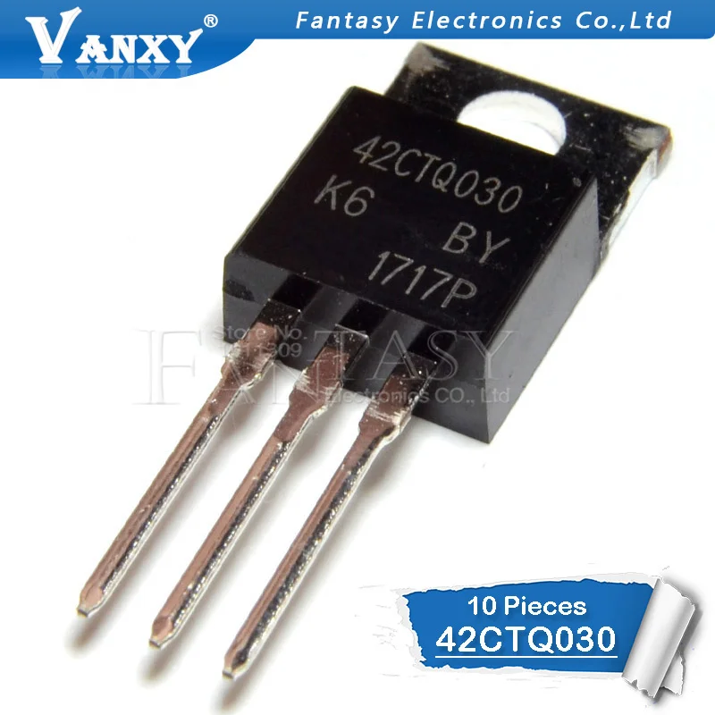 10pcs 42CTQ030 TO-220 42CTQ030PBF 16CTQ100 30CTQ100 43CTQ100 63CTQ100 30CTQ150 40CTQ150