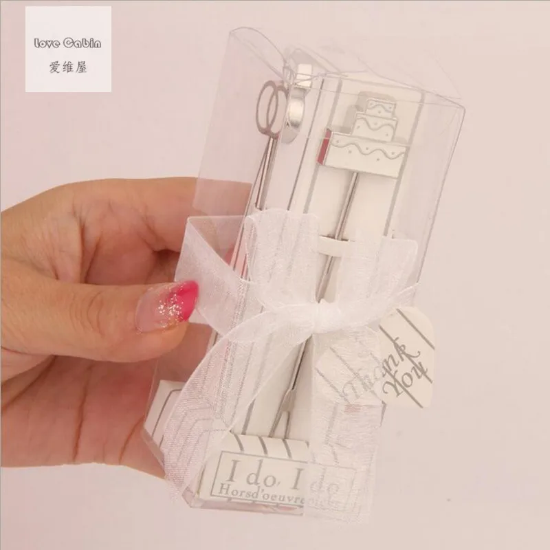 Fairy Tale  stainless steel fruit fork 240pcs=60box=60set Wedding Favor Creative wedding gift Gift Box  Each 4pcs = 1box