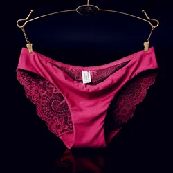 New Arrival Women Sexy Lace Panty Women Low Waist Cotton Underwear Sexy Transparent Under wear Ladies