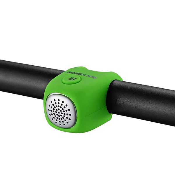 ROCKBROS 90db Elektrische Fahrrad Hupe Alarm Glocken Sicherheit MTB Radfahren Lenker Glocke Silica Gel Ring Fahrrad Zubehör