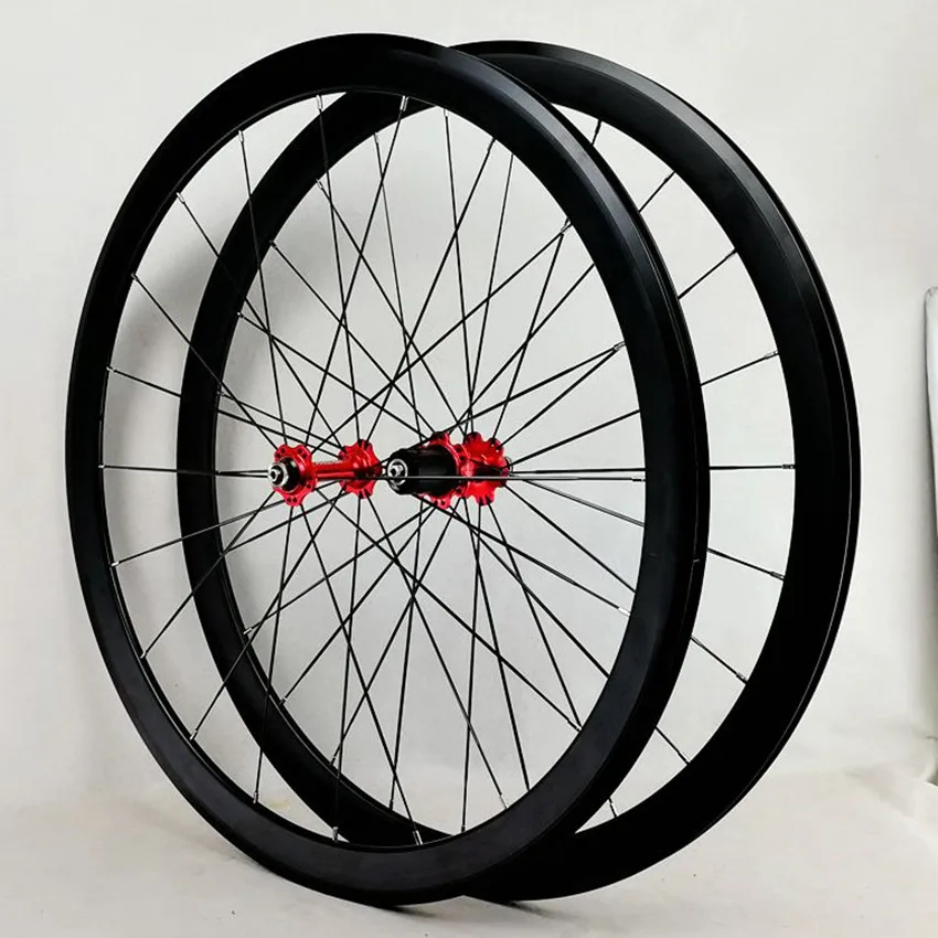 PASAK Road Bike 700C 40MM Rim Wheelset Sealed Bearing Ultralight 12Speed C/V Brake Flat Spoke Bicycle Wheels