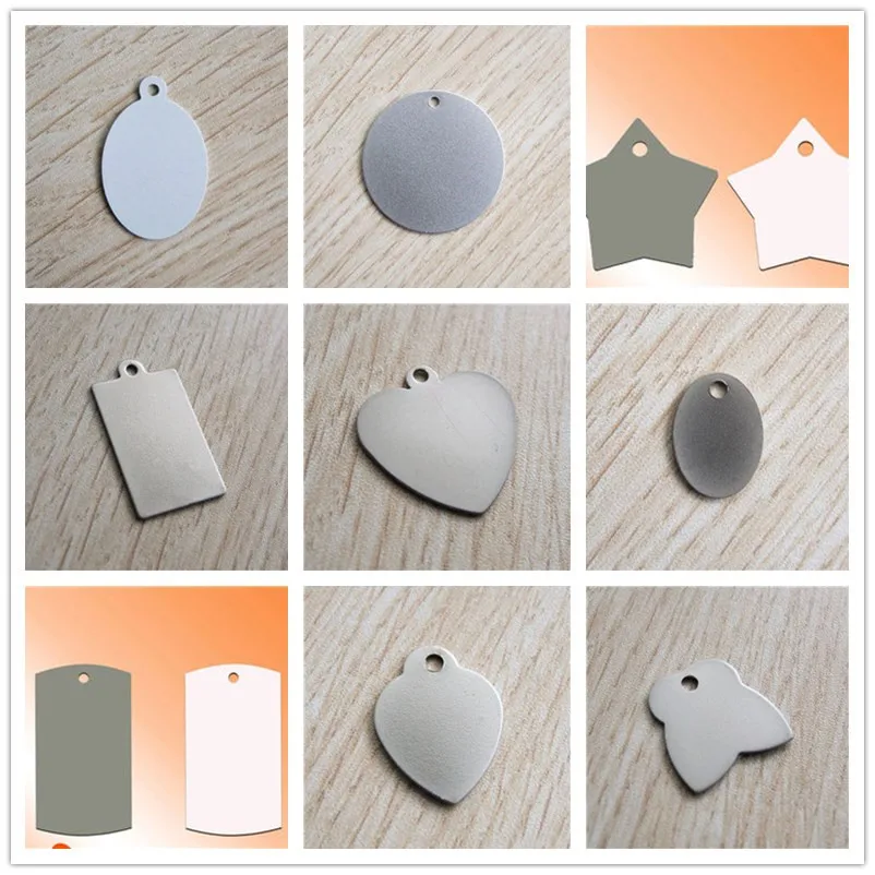 

custom pendant for sublimation blank consumables Dog Tag for Heat Transfer wholesales