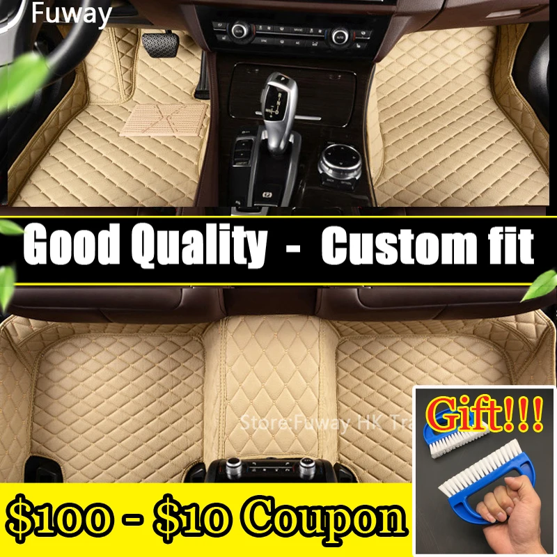 Special make car floor mats for Audi A8 L A8L 3D foot case all weather car styling rugs custom perfect carpet liners waterproof