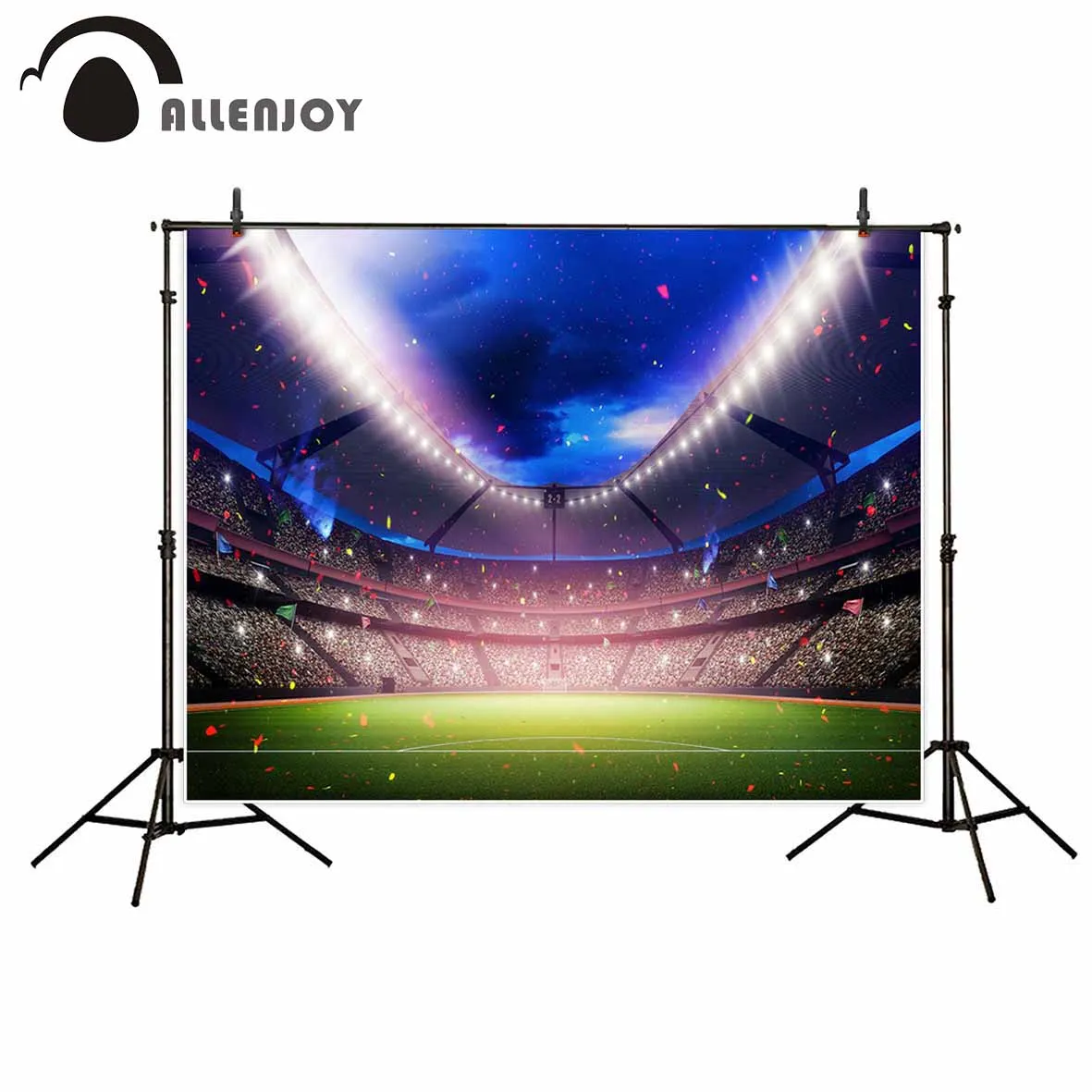 Allenjoy Sports backdrop photocall soccer Football competition photographic background for photo shoots photography photophone