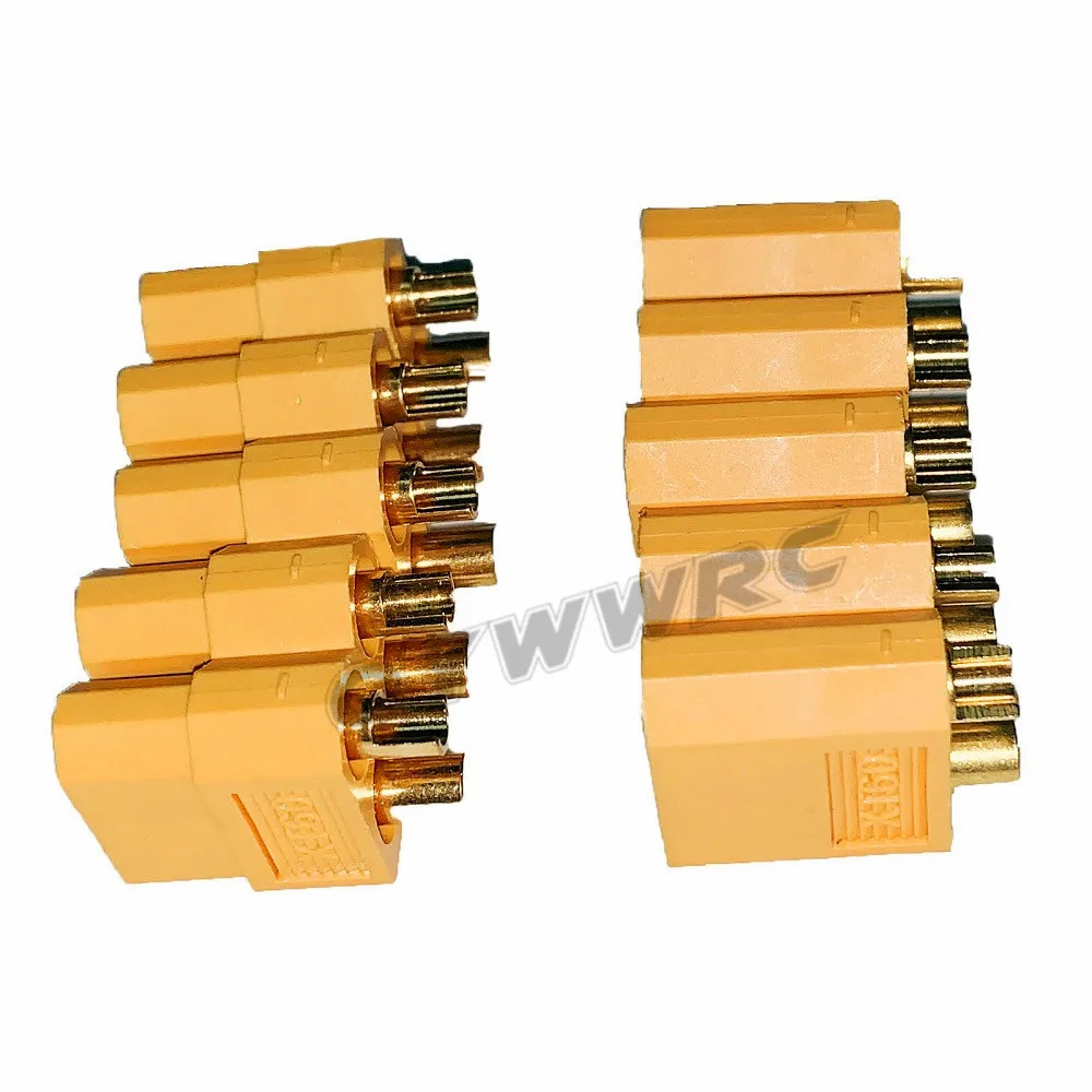 10pcs XT60 XT-60 Male Female Bullet Connectors Plugs With heat shrinkable tube For RC Lipo Battery (5 pair)