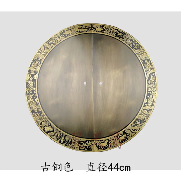 [Haotian vegetarian] Chinese antique Ming and Qing furniture copper bronze copper handle locks accessories HTB-231