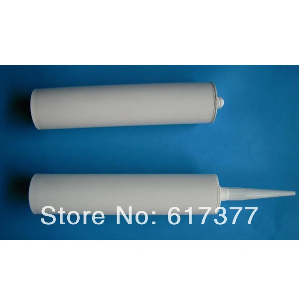 

Retail Good Quality and Economic DIY Use Silicone Sealant Empty Plastic Cartridge 270ml with Nozzles