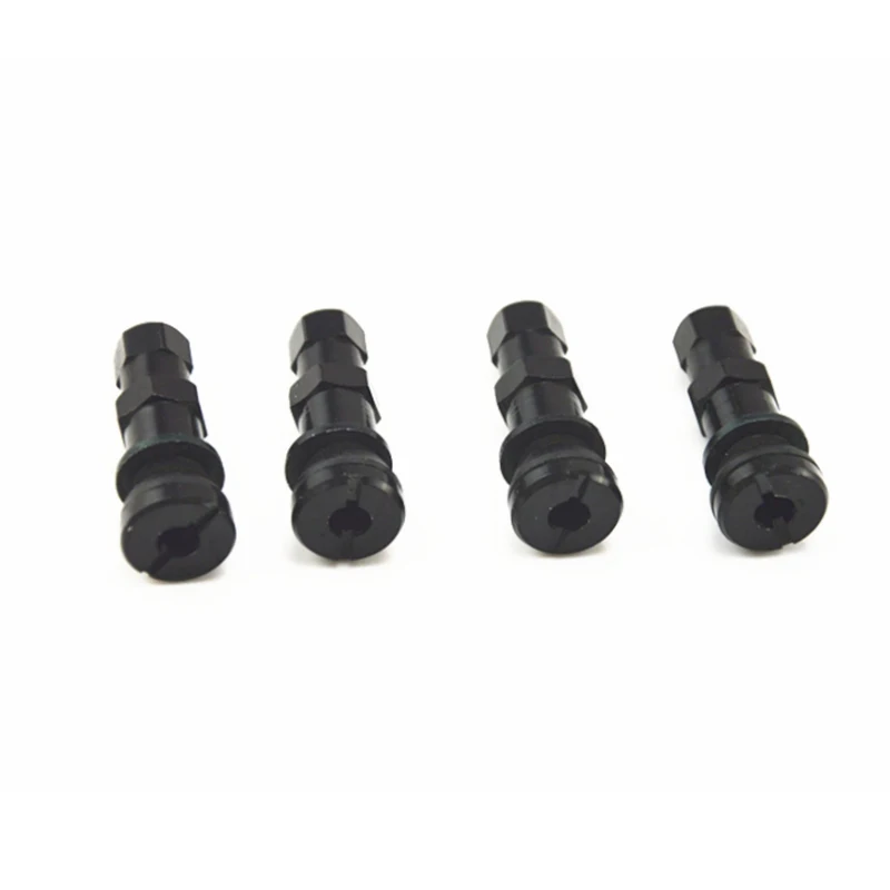 Aluminum Car Tubeless Wheel Tire Valve Stem Four Bolt-in With Dust Caps Wheels, Rims & Accessories Titanium Blue Red Silver Gold