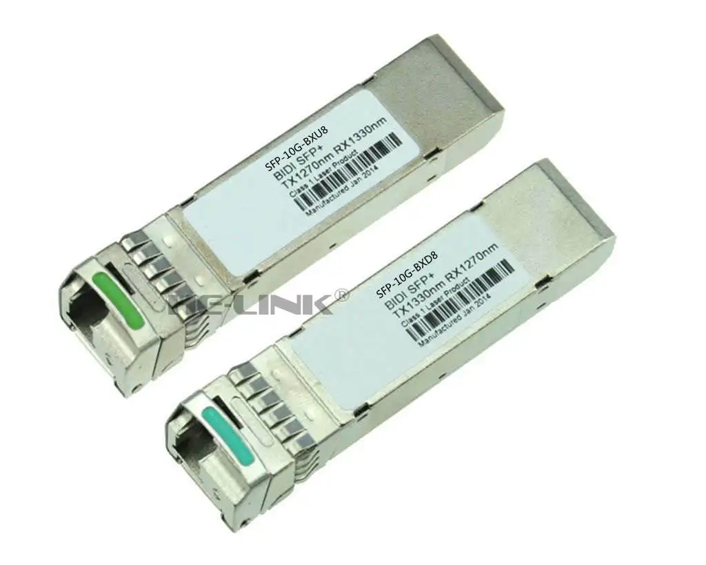 

LODFIBER SFP-10G-BXU8/SFP-10G-BXD8 HUA-WE-I Compatible Pair of BiDi SFP 10G 80km Transceiver