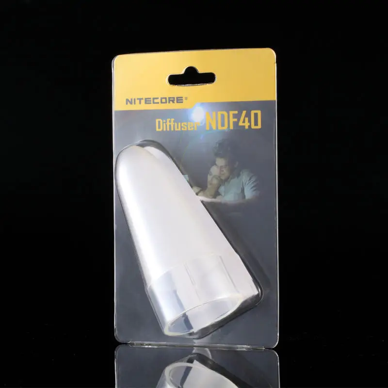 Wholesale Free Shipping 1pc NiteCore NDF40 Diffuser for 40mm Flashlight