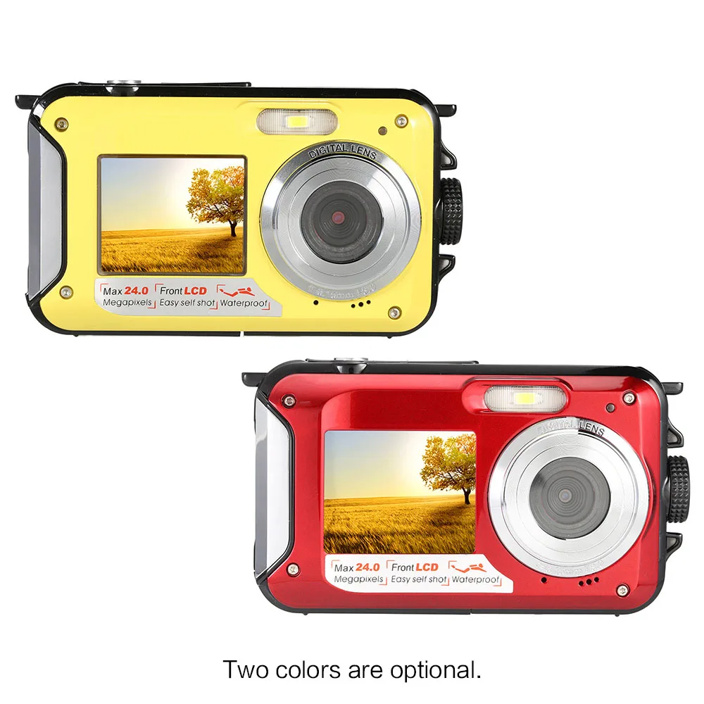 high quality DC-16 waterproof digital camera 16x digital zoom max 24mp compact camera